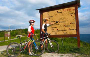 Biciklističke staze u Istri